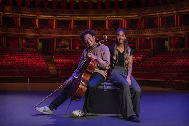 Cellist Sheku Kanneh-Mason with his sister, pianist Jeneba Kanneh-Mason (Photo: BBC)