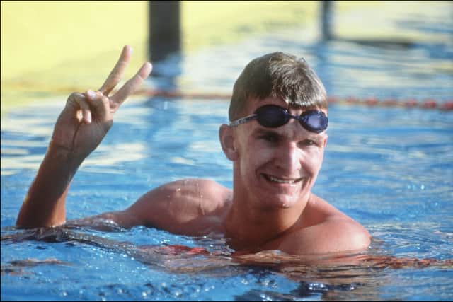Michael Gross won the men’s 200m freestyle at the 1988 Olympics (Photo: Getty)