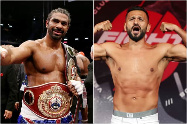 World champion David Haye will temporarily end his retirement next month to take on friend and entrepreneur Joe Fournier (Photo: Getty Images)