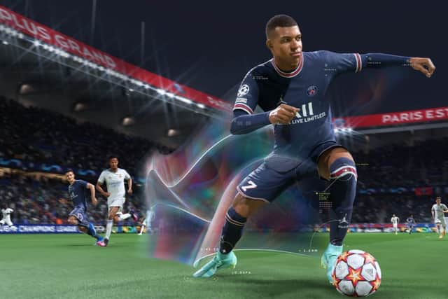 PSG ace Kylian Mbappé will be featured in the game, which benefits from new, ‘HyperMotion’ technology (Image: EA Sports)