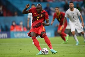 Romelu Lukaku slots a penalty for Belgium against Italy at Euro 2020. (Pic: Getty)