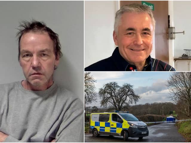 Mark Chilman (left) was jailed for life for the murder of Neil Parkinson (Photos: Police handouts / SWNS)