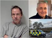 Mark Chilman (left) was jailed for life for the murder of Neil Parkinson (Photos: Police handouts / SWNS)