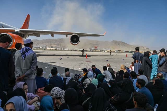 Afghan citizens are desperately trying to flee the country (Photo: Getty Images)