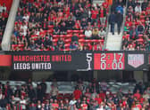 It was a one-sided affair between Manchester Utd and Leeds Utd (Photo: Getty)