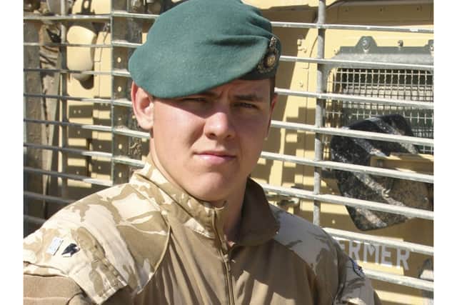 Marine Mackie was born in Harare in Zimbabwe and moved to Oxford in 2002. He was 21 years old and joined the Royal Marines in June 2007 (Photo: Ministry of Defence)
