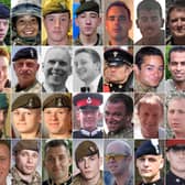 The British men and women who made the ultimate sacrifice for their country while serving in Afghanistan (Composite: Mark Hall / Ministry of Defence)