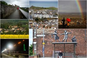 Just some of the areas competing to be crowed City of Culture in 2025: (clockwise from top left) Conwy County, Cornwall, Stirling, Great Yarmouth and East Suffolk, Lancashire, and Powys (Photos: Getty Images)