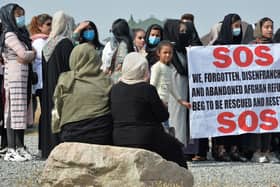 Afghan people are fleeing the country following Taliban resurgence. (Pic: Getty)