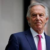 Former British Prime Minister Tony Blair (Photo by TOLGA AKMEN/AFP via Getty Images)