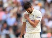 Mark Wood has been ruled out of the third Test match between England and India with a shoulder injury. (Pic: Getty)