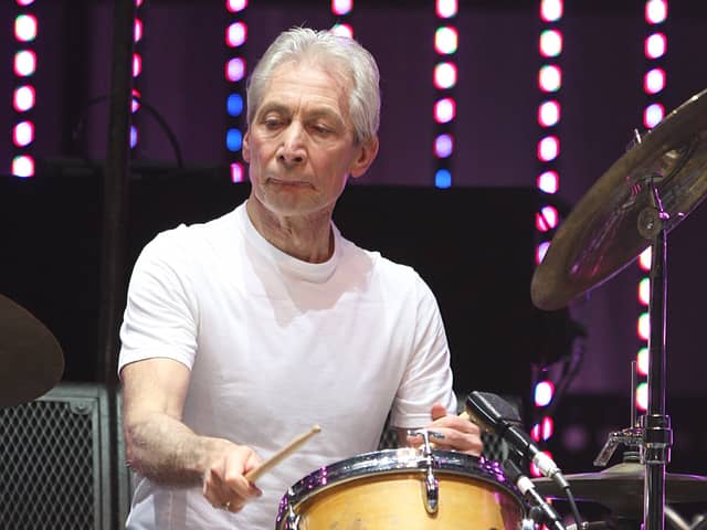 Charlie Watts on stage during The Rolling Stones performance at the O2 Arena in 2007 (Photo: PA)