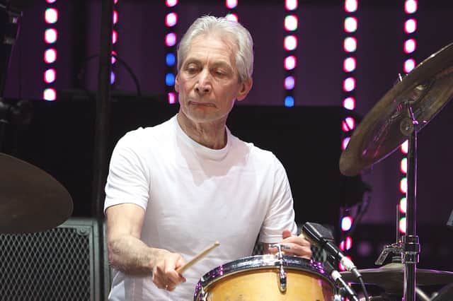 <p>Charlie Watts on stage during The Rolling Stones performance at the O2 Arena in 2007 (Photo: PA)</p>