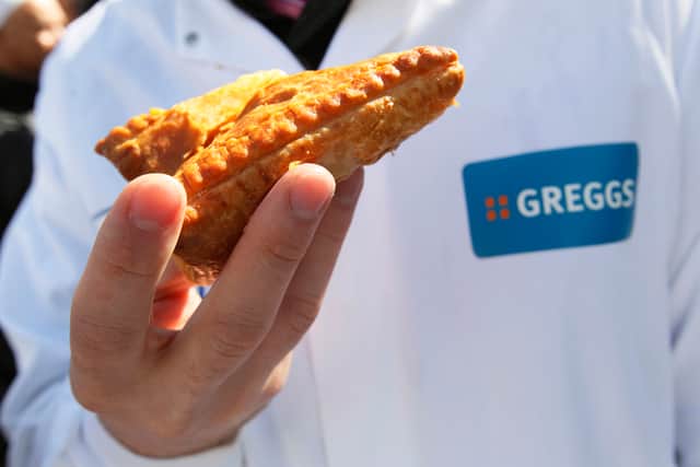 Greggs has said they have occasionally been low on stock but shortages do not affect chicken bake sales  (Justin Tallis/AFP/GettyImages)