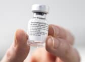 A phial of Pfizer/BioNTech Covid vaccine (image: PA) 