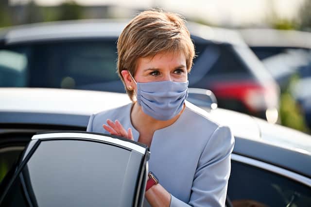 Nicola Sturgeon gave a Covid update amid rising case numbers in Scotland (Photo: PA)