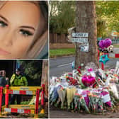 Tributes poured in last year for four friends killed in a car, including Lucy Tibbet, 16 (pictured top left by SWNS).