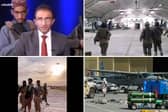 Some of the images which emerged from Afghanistan following the US exit (Photos: Twitter / Getty)