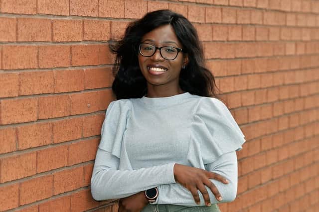 When Omotayo Adebisi left her job due to struggles such as anxiety, she didn't know what to do. Now she is the owner of a successful Amazon business set to turn over £3million this year. Photo: Jonathan Gawthorpe.