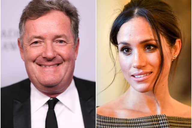 Piers Morgan was taken to task over comments made about Meghan Markle, and the fearless broadcaster ran away from the debate. 