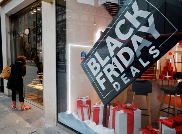 Black Friday sees retailers offer huge discounts on products and often marks the start of the Christmas shopping season. (Pic: Getty)