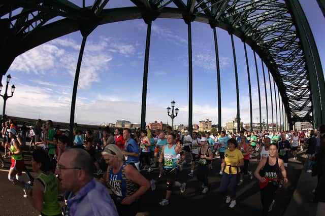<p>No fewer than 57,000 entrants will take on the Great North Run 2021. (Pic: Getty)</p>