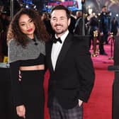  Tianna Chanel Flynn and Martin Compston (Eamonn M. McCormack/Getty Images for Universal Pictures)