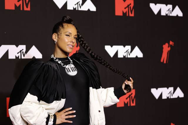 Alicia Keys delivered a tribute to New York City on the weekend marking the 20-year anniversary of the 9/11 terror attacks (Photo: Jamie McCarthy/Getty Images for MTV/ ViacomCBS)