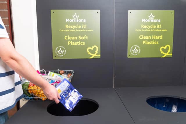 Recycling points are being introduced to reduce plastic and general waste 