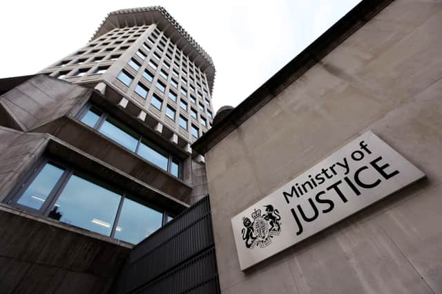 The Ministry of Justice building in Westminster (Oli Scarff/Getty Images)