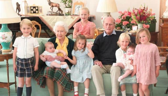 The Prince and Queen Elizabeth had 10 great grandchildren at the time of his death
