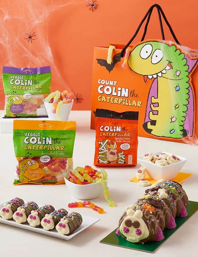 <p>Colin the Caterpillar Halloween Spooky Festival Gift Bag </p>