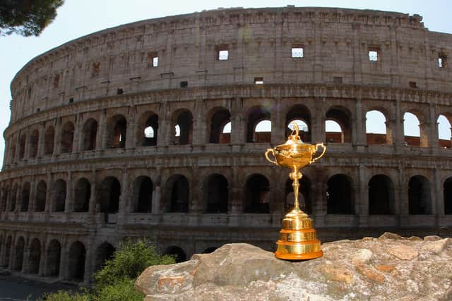 The 2023 Ryder Cup will be held in Italy 