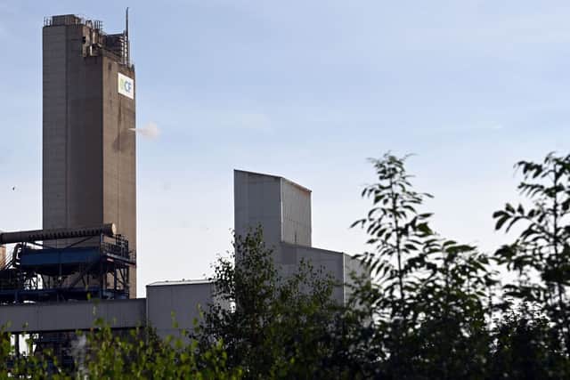 A view of CF Industries’ fertiliser plant in Stockton-on-Tees, northeast England (Photo: PAUL ELLIS/AFP via Getty Images)