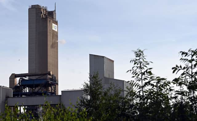 A view of CF Industries’ fertiliser plant in Stockton-on-Tees, northeast England (Photo: PAUL ELLIS/AFP via Getty Images)