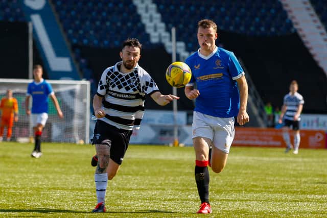 Celtic and Rangers B team have been competing in the Lowland League this season 
