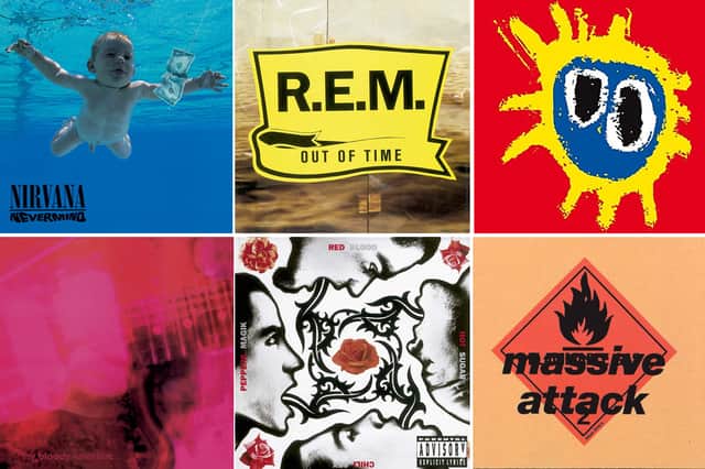 Just some of the classic albums released in 1991