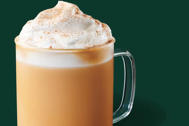 Pumpkin spice latte has returned to the menu.