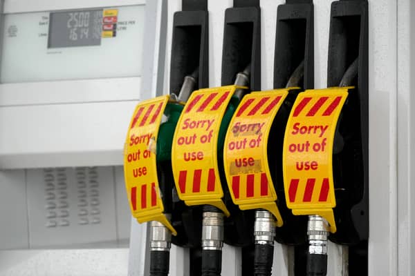 Government responds as thousands of filling stations are without petrol and diesel. (Pic: Getty)