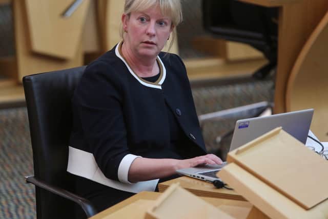 Scotland’s Social Justice Secretary Shona Robison (image: Fraser Bremner-WPA Pool/Getty Images)