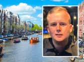 Neil Stewart’s body was recovered two weeks after he fell into the canal in Amsterdam (Photos: PA / Shutterstock)