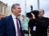 Leader of the Labour Party Keir Starmer will deliver his keynote speech today at the last day of the party conference (image: Getty)
