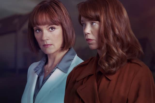 Anna Maxwell Martin and Rachael Stirling star as sisters in the ITV drama (Picture: ITV)