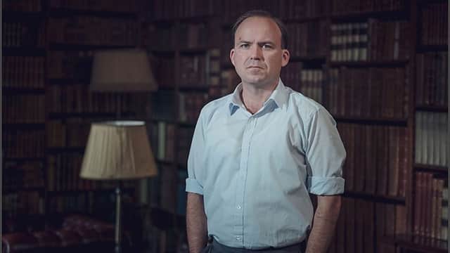 Rory Kinnear plays the role of Colin Jordan in the period-drama Ridley Road (Picture: BBC)