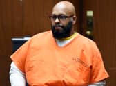 Marion “Suge” Knight appears for a hearing at the Clara Shortridge Foltz Criminal Justice Center (Photo by Kevork Djansezian/Getty Images)