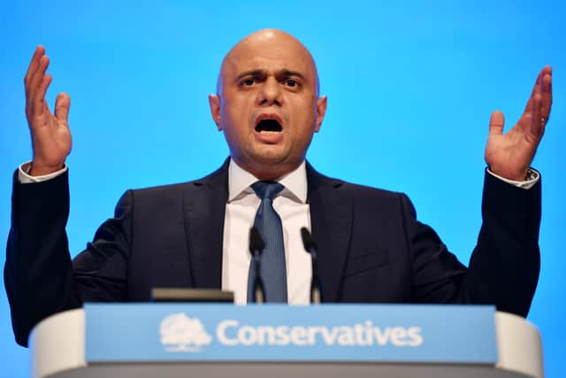 Sajid Javid says it is ‘disappointing’ that at least five England players are yet to be vaccinated.