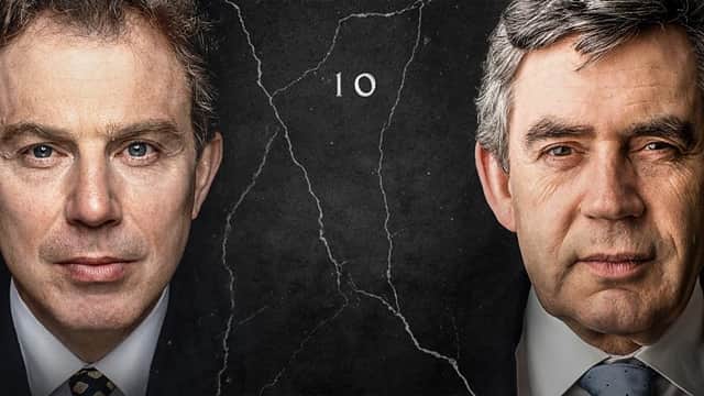 Tony Blair and Gordon Brown went from partners in politics to leadership rivals (Picture: BBC)