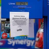 Some fuel providers have capped spending to limit panic buying (Picture: Getty Images)