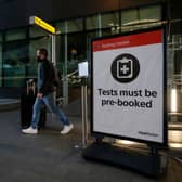 Travellers arriving in the UK from a country on the ‘red list’ must take a pre-departure test in the three days before arrival (Photo: Getty Images)