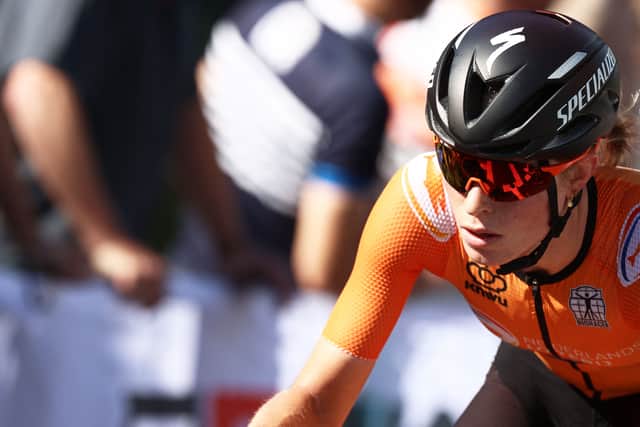 Demi Vollering won the first ever individual time trial at the Women’s Tour 2021